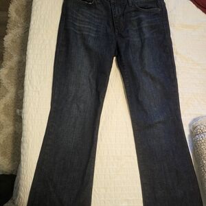 Joe's Jeans Dark Blue Flare & Wide Leg